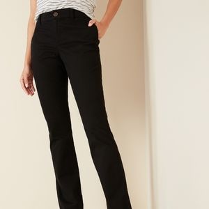 NEW Old Navy Boot Cut Khaki Pants 16 Short